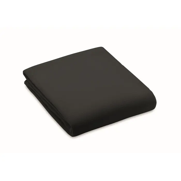 BOGDA RPET-Polar Fleece-Decke - Öko-Freundlich & Weich - Schwarz
