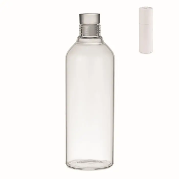 Flasche Borosilikatglas 1 L LARGE LOU - Transparent