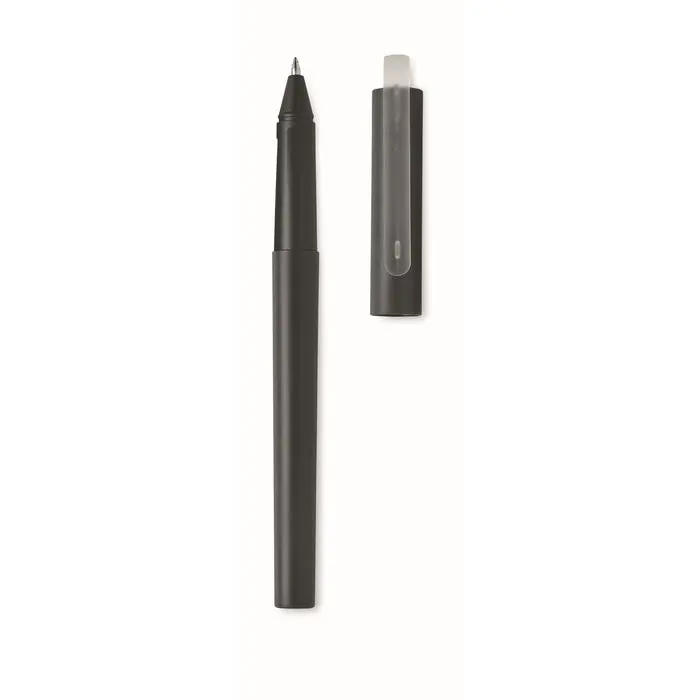 RPET SION Gel-Tintenstift in Schwarz – Nachhaltig & Ergonomisch