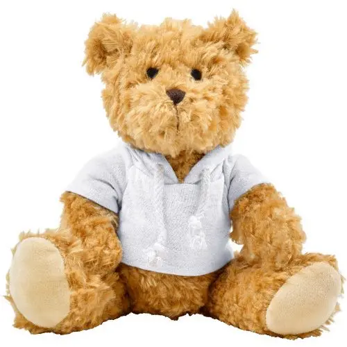 Kuschel-Teddy Monty - in strahlendem Weiß - Ein treuer Begleiter für liebevolle Umarmungen