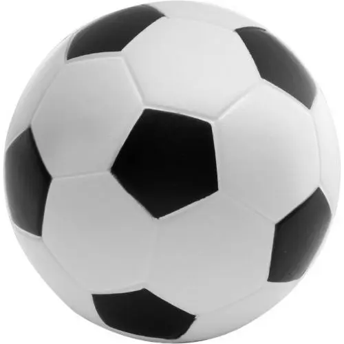 Schwarz-Weißer Elijah Anti-Stress-Fußball – Entspannungsspielzeug für den Alltag
