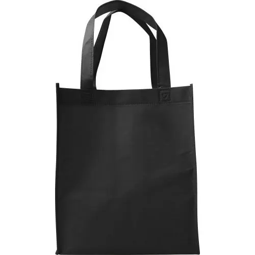 Einkaufstasche aus Non-Woven Kira - Schwarz Wiederverwendbare Tragetasche für jeden Bedarf