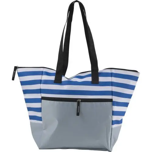 Strandtasche Gaston aus Polyester in Blau - Robust & Stilvoll