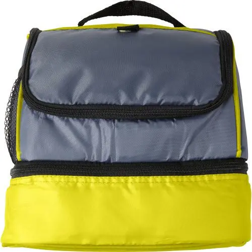 Gelbe Polyester-Kühltasche Jackson – Stilvoll, kühlend, praktisch, vielseitig