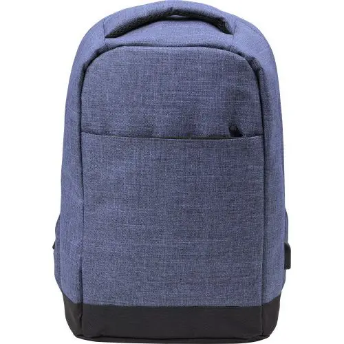 Blauer Cruz Rucksack mit Hochleistungs-Polyester und Diebstahlschutz
