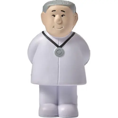 Weiße Lily Anti-Stress Figur aus PU-Schaum - Beruhigendes Spielzeug