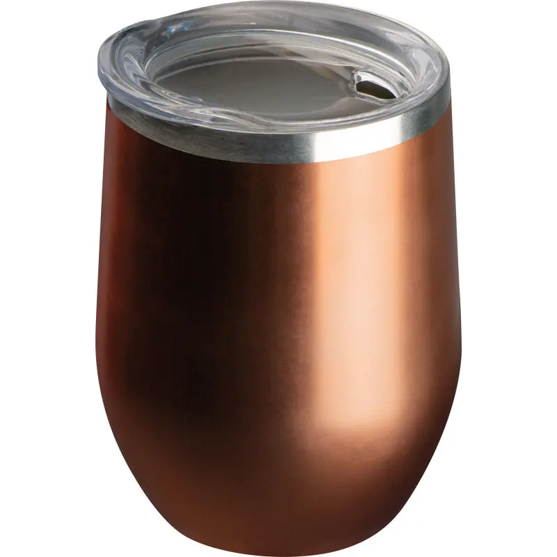 Vakuum Edelstahl Trinkbecher 380 ml in Kupfer – Elegant & Isolierend
