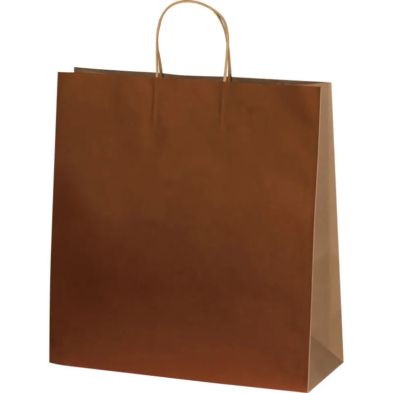 Große Umweltfreundliche Papiertasche aus Recyceltem Material - Braun