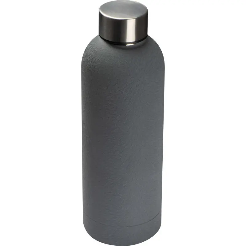 Edelstahl-Vakuumflasche, 500ml, Elegant Silbergrau
