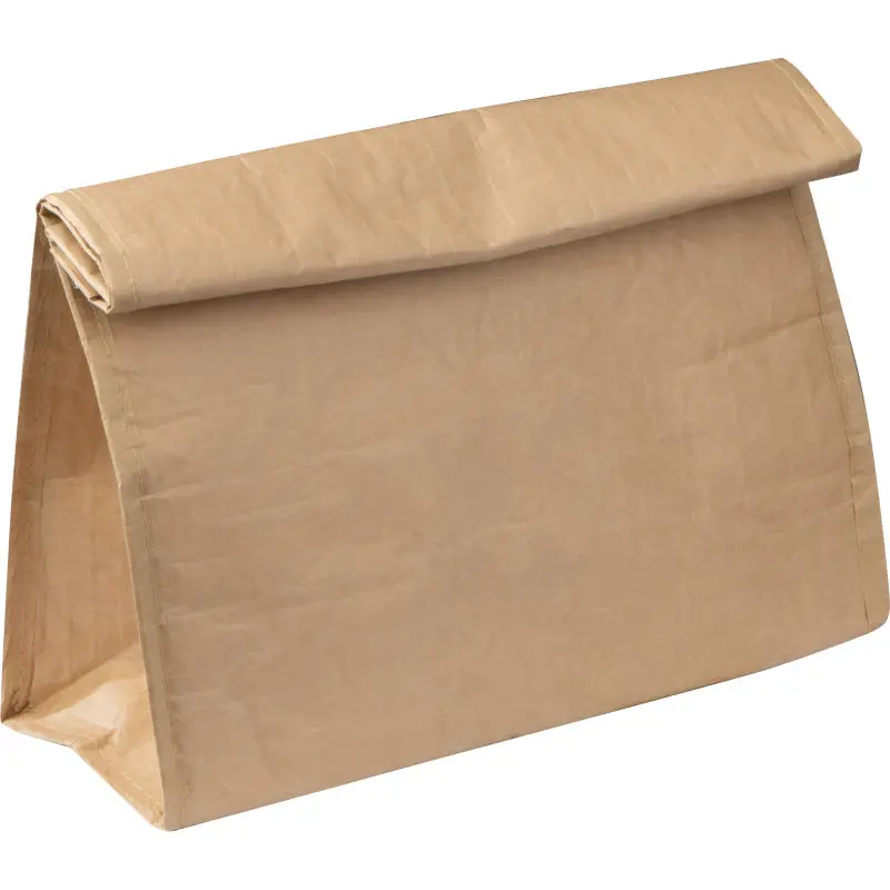 Beige Thermotasche mit Klappverschluss - Elegant & Funktionell