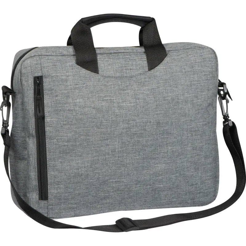 Polyester Dokumentenmappe - Elegantes Silbergrau