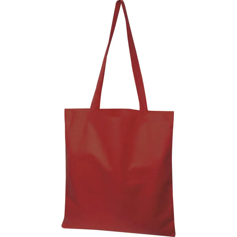 Burgunderrote Non-Woven Tasche - Stilvolle und Langlebige Tragetasche, Umweltfreundlich