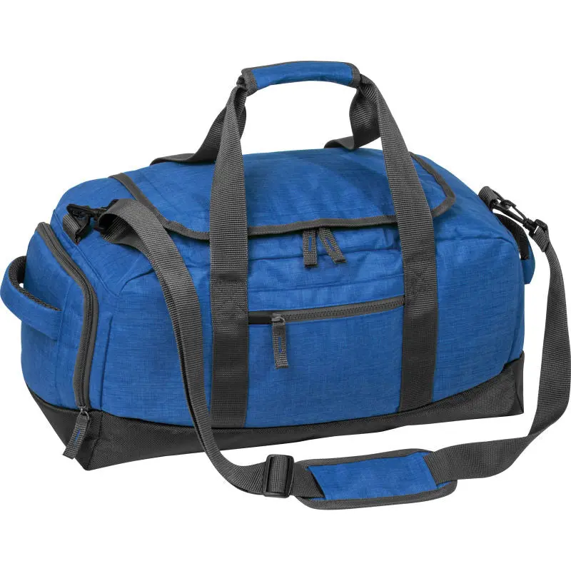 Hochwertige Sporttasche aus Polyester - blau, geräumig und robust, ideal für Fitness und Sport