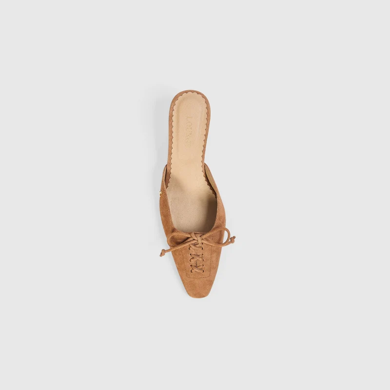 Annabelle Kitten-Heel - Hellbraun