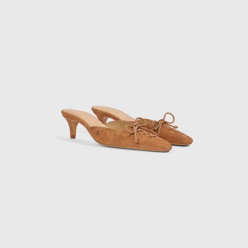 Annabelle Kitten-Heel - Hellbraun