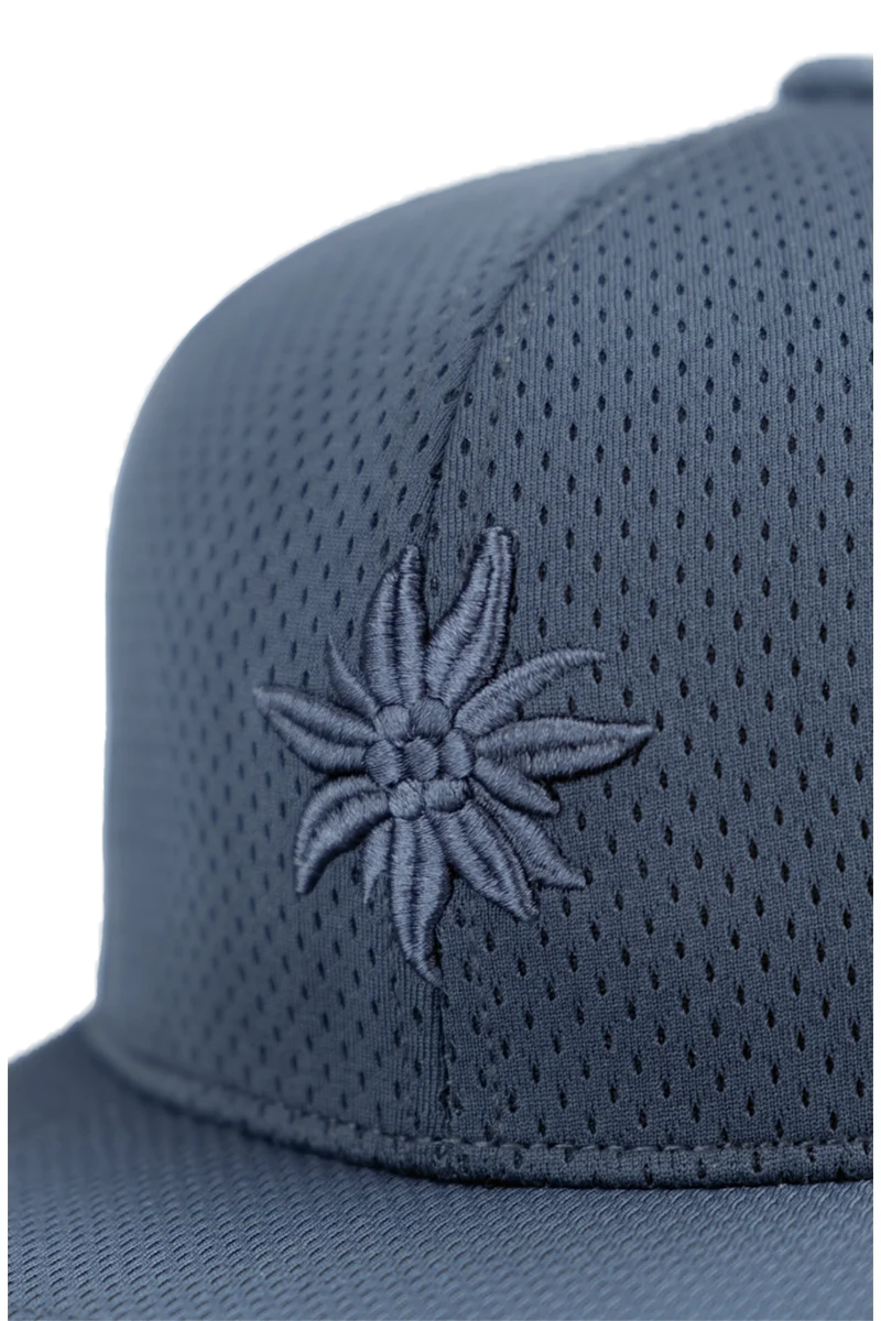 Snapback Cap Edelweiß-Motiv atmungsaktiv
