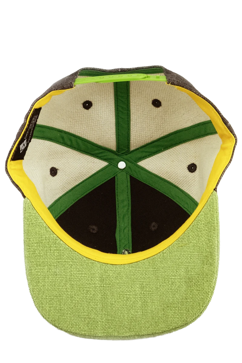 Snapback Cap Cananas aus Hanf