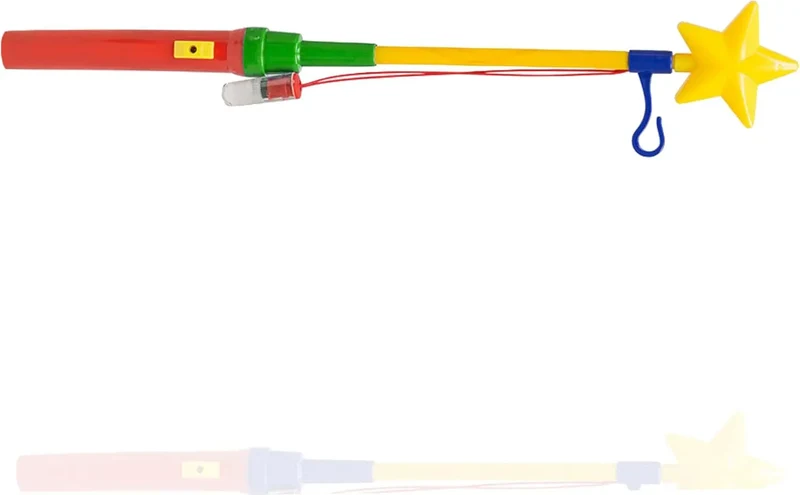 1x Stern Elektrisch Laternenstab / Laterne / Stäbe für St.Martin / Laternenumzug Martinsumzug für Zuglaterne Lampion Laterne Kind (Laterne Stern)