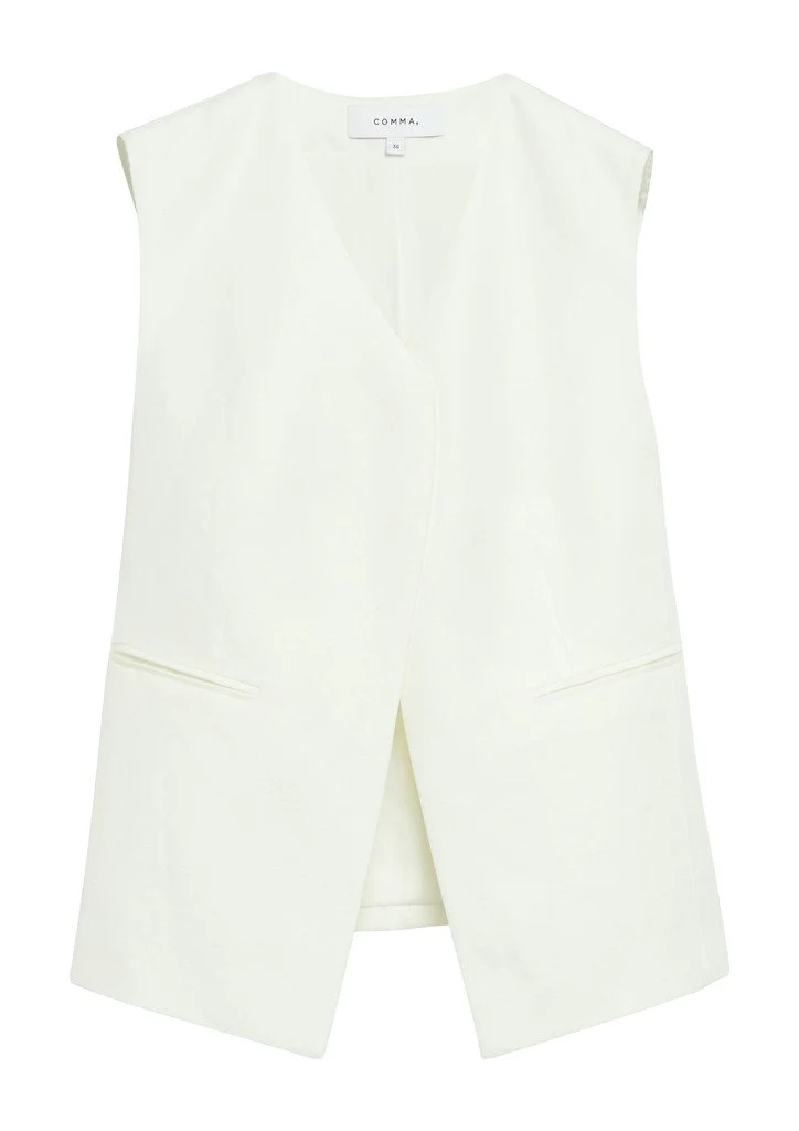 Comma GmbH Indoor-Weste, WHITE - 100067137