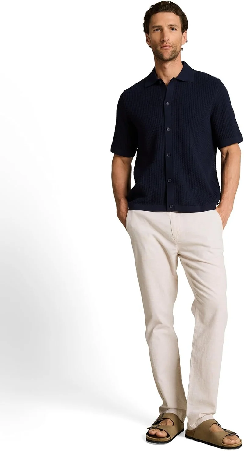 Tom Tailor Kurzarm Freizeithemd blau