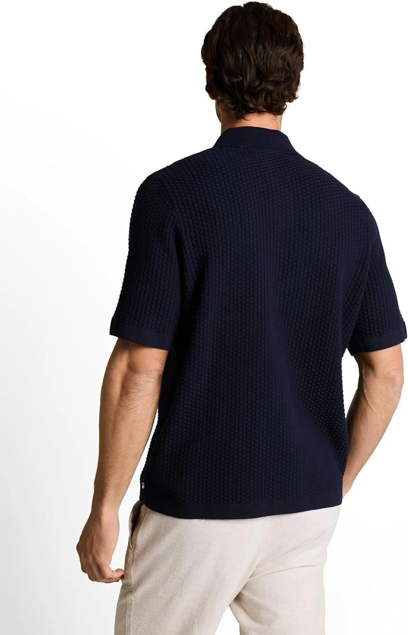 Tom Tailor Kurzarm Freizeithemd blau