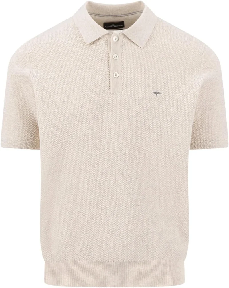 Fynch-Hatton Poloshirt Weiß