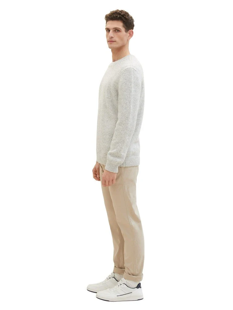 Tom Tailor regular utility pants, silver ecru - 100053320