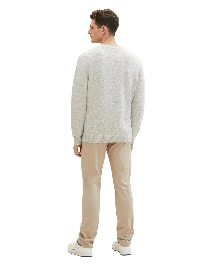 Tom Tailor regular utility pants, silver ecru - 100053320