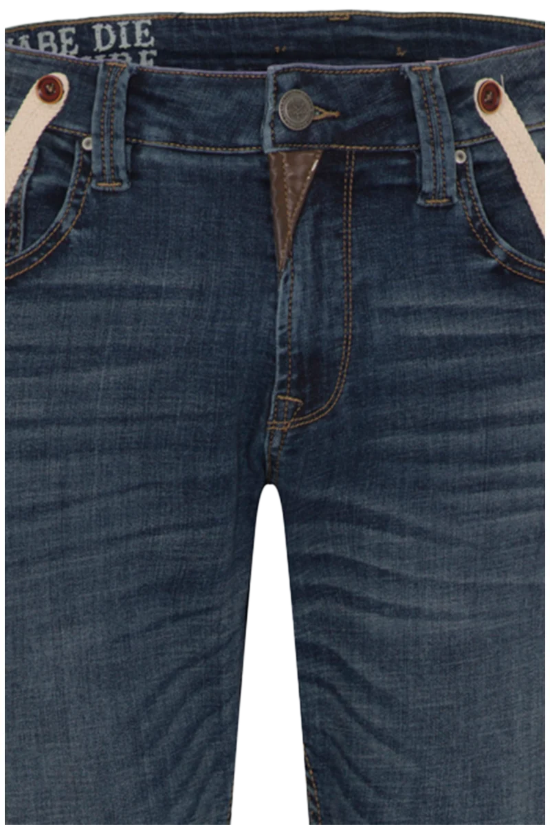 Herren Trachtenjeans mit Hosenträger