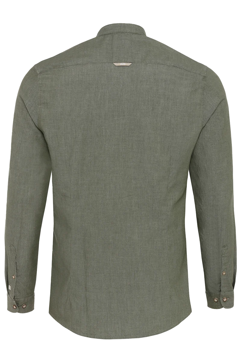 Herren Trachtenhemd Slim-Fit Streifen