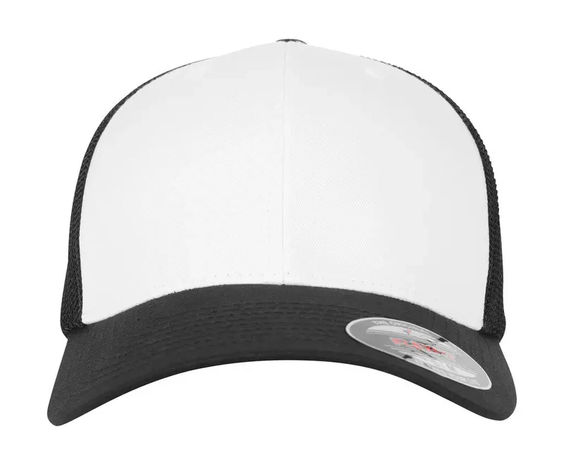 Flexfit Netz-Kappe mit Farbfront