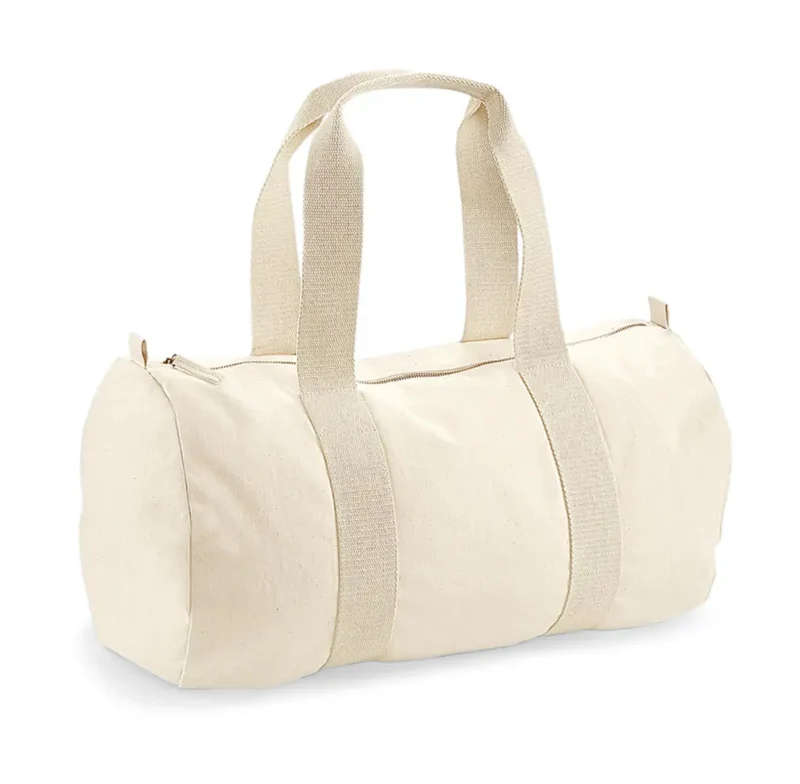 Nachhaltige Organische Barrel Tasche