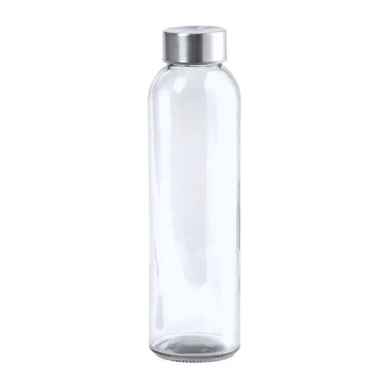 Terkol Transparente Sportflasche, 500ml - Klar und Stilvoll