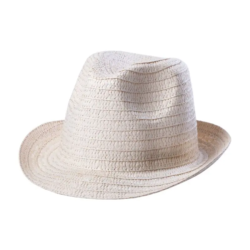 Eleganter Licem Strohhut in Naturfarbe - Zeitloser Sonnenschutz für jeden Anlass