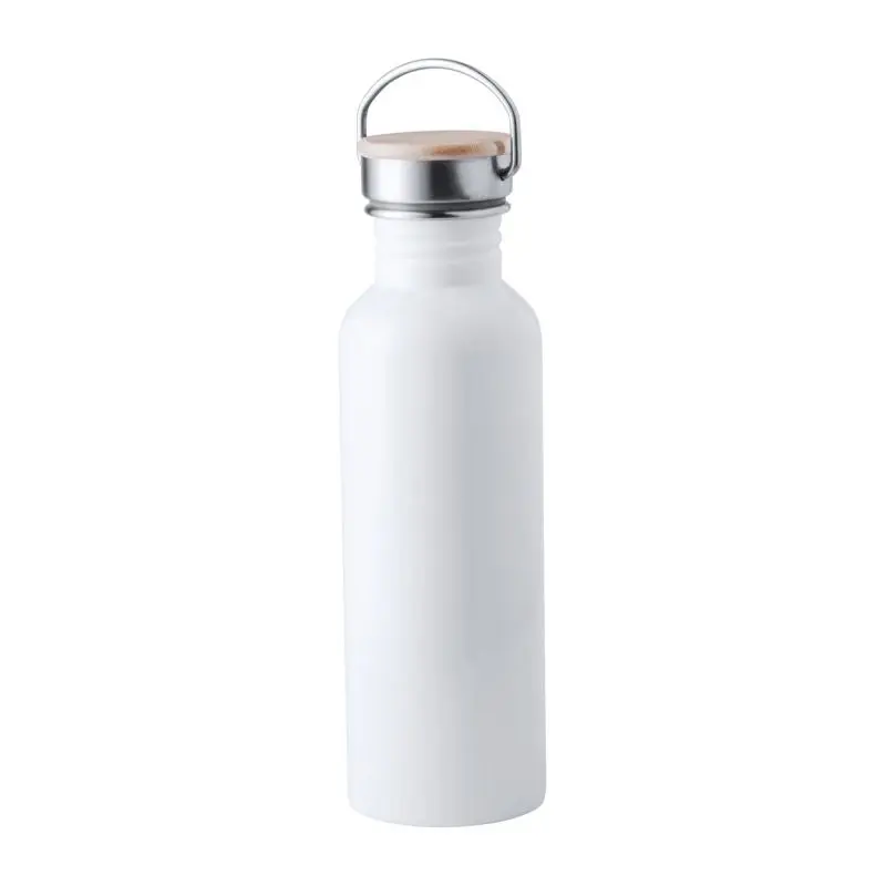 Tulman Edelstahl-Wasserflasche, 750ml, Schneeweiß