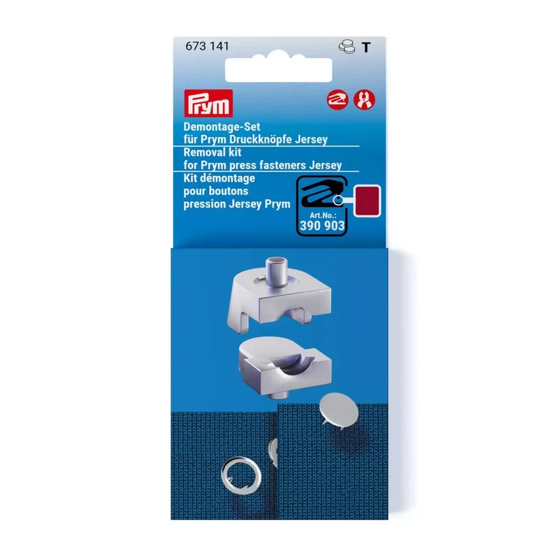 Demontage-Set für Prym Druckknöpfe Jersey