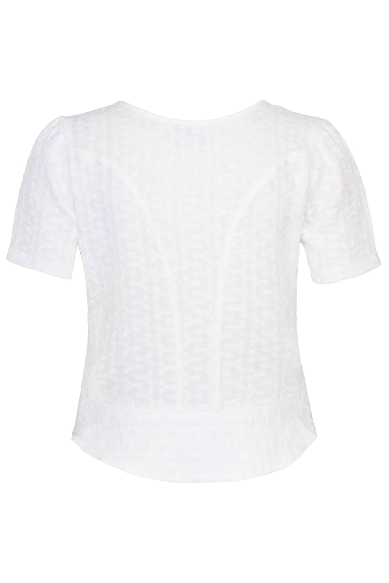 Trachtenbluse mit Schößchen