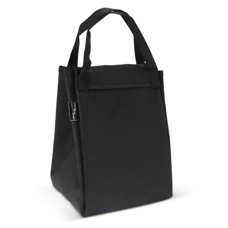 2-in-1 Gefaltete Kühltasche & Picknickmatte in Schwarz - Vielseitig & Praktisch