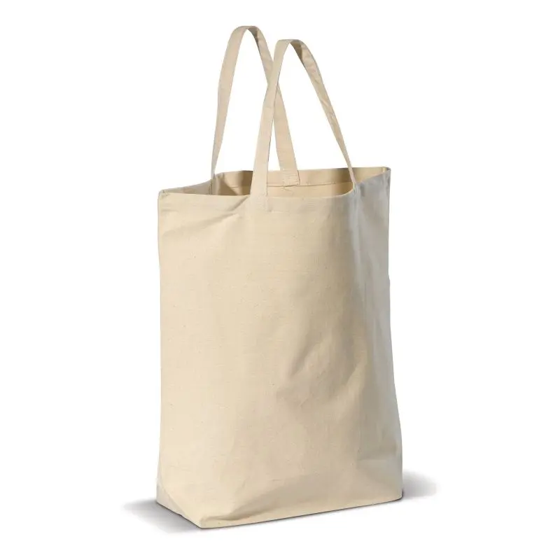 Ecru Große Canvas-Tragetasche, 250 g/m², Stilvoll & Strapazierfähig