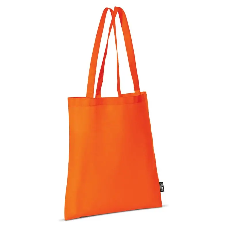 Leichte Non-Woven Umhängetasche 75g/m² – Frisches Orange