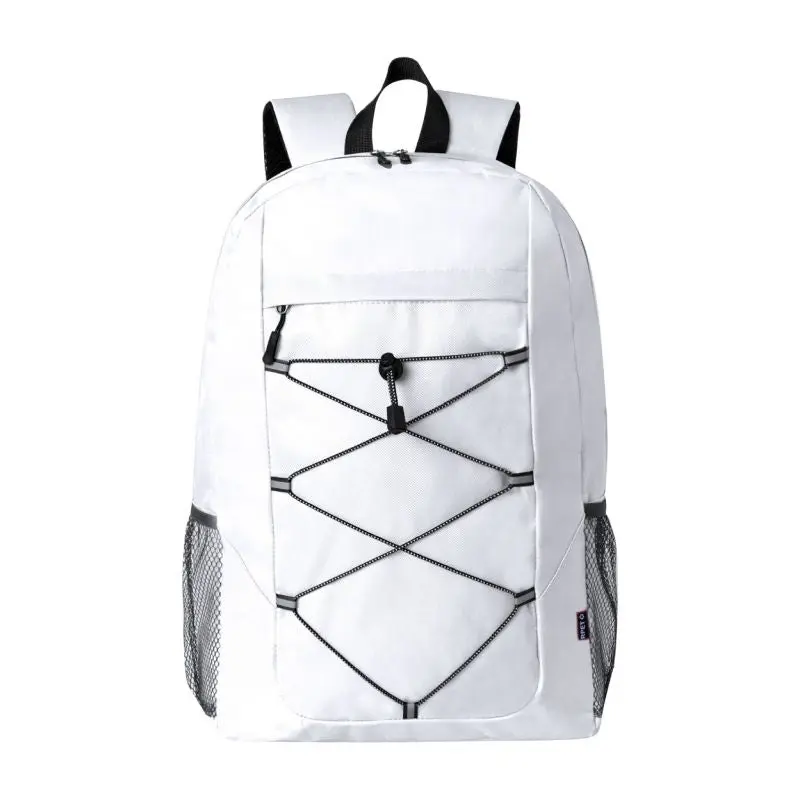 Manet RPET Tagesrucksack in Reinweiß – Chic & Nachhaltig