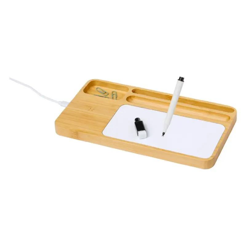 Lautrec Kabelloses Ladegerät & Organizer - Natürliches Design