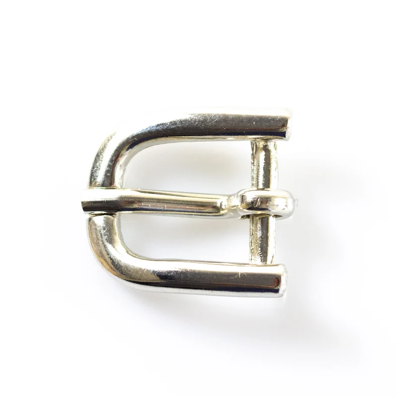 Gürtelschnalle klein Silberfarben 10 mm – Metallschnalle SM-71