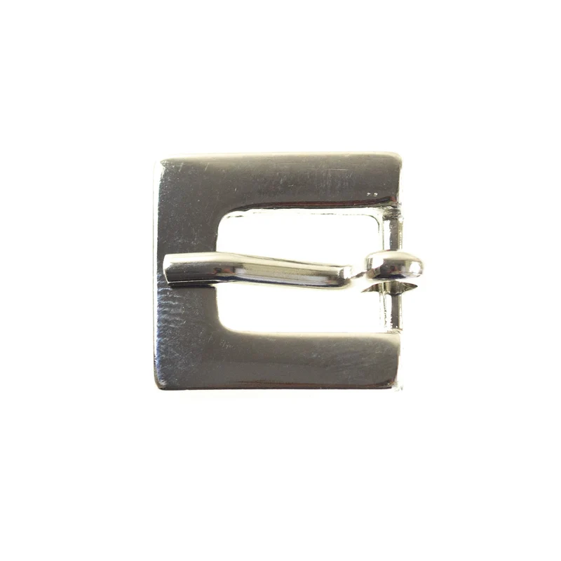 Gürtelschnalle klein Silberfarben 10 mm – Metallschnalle SM-65
