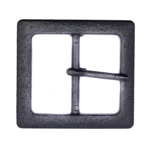 Gürtelschnalle Hammerschlag Schwarz 20/30/40 mm – Metallschnalle SM-31