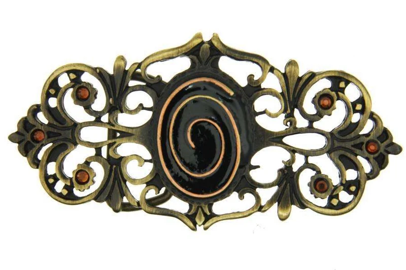 Gürtelschnalle Filigran Altgold – Metallschnalle SM-SO-27