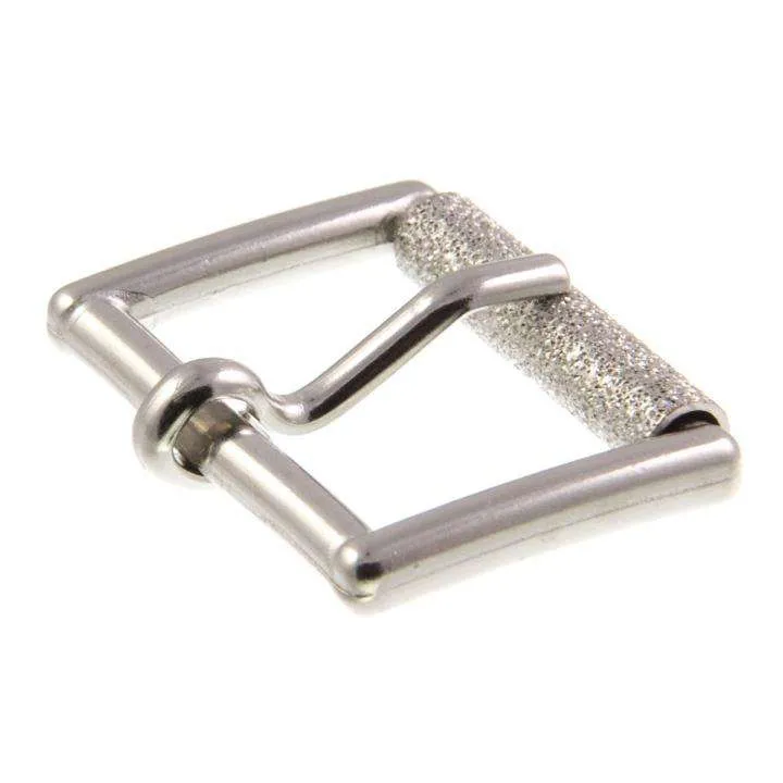 Gürtelschnalle Silberfarben 15/20 mm – Metallschnalle SM-126