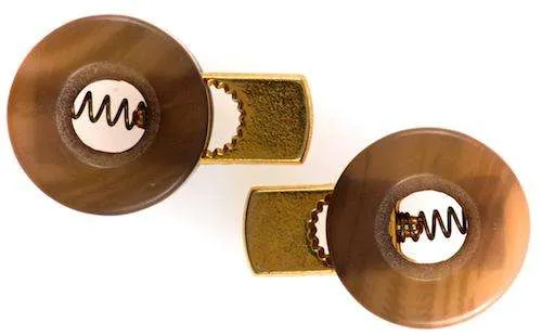 Kordelstopper Braun – Metall KOST-17