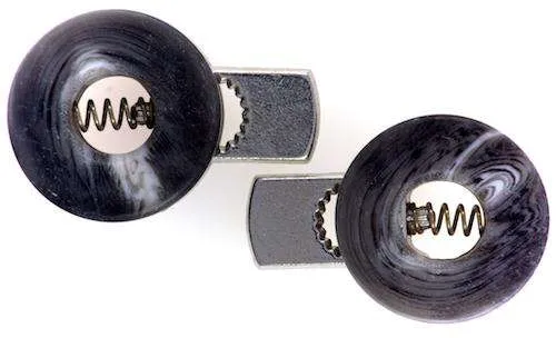 Kordelstopper Silberfarben – Metallkordelstopper KOST-17