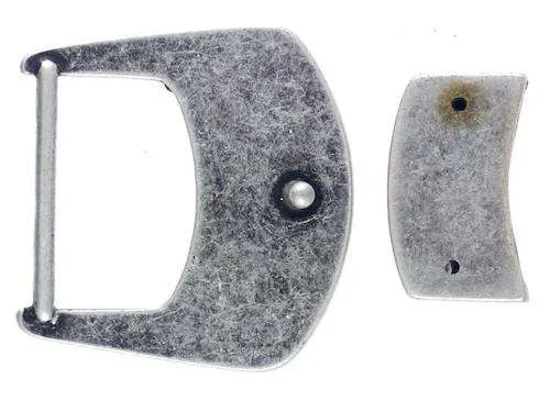Gürtelschnalle zum Einhängen mit Gürtelende – Metallschnalle SM-85